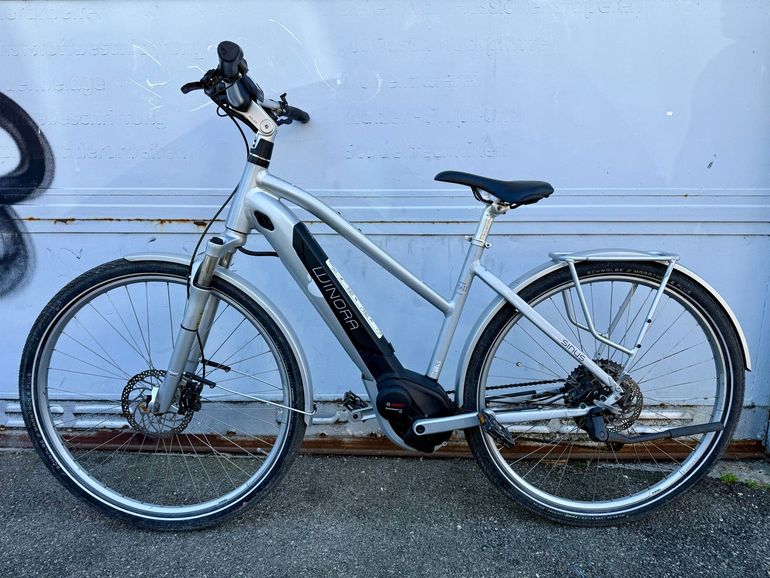 Used WINORA Bike Winora Shimano Deore XT 2019 Urban, Gris claro — image 2 of 23