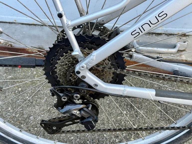 Used WINORA Bike Winora Shimano Deore XT 2019 Urban, Gris claro — image 9 of 23