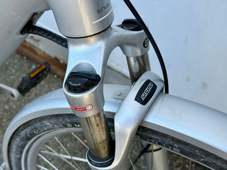 Used WINORA Bike Winora Shimano Deore XT 2019 Urban, Gris claro — image 13 of 23