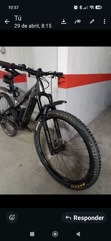 Gebrauchtes Orbea RISE H30 2022 2022 Mountainbike, Hellgrau, 29 — Bild 6 von 7