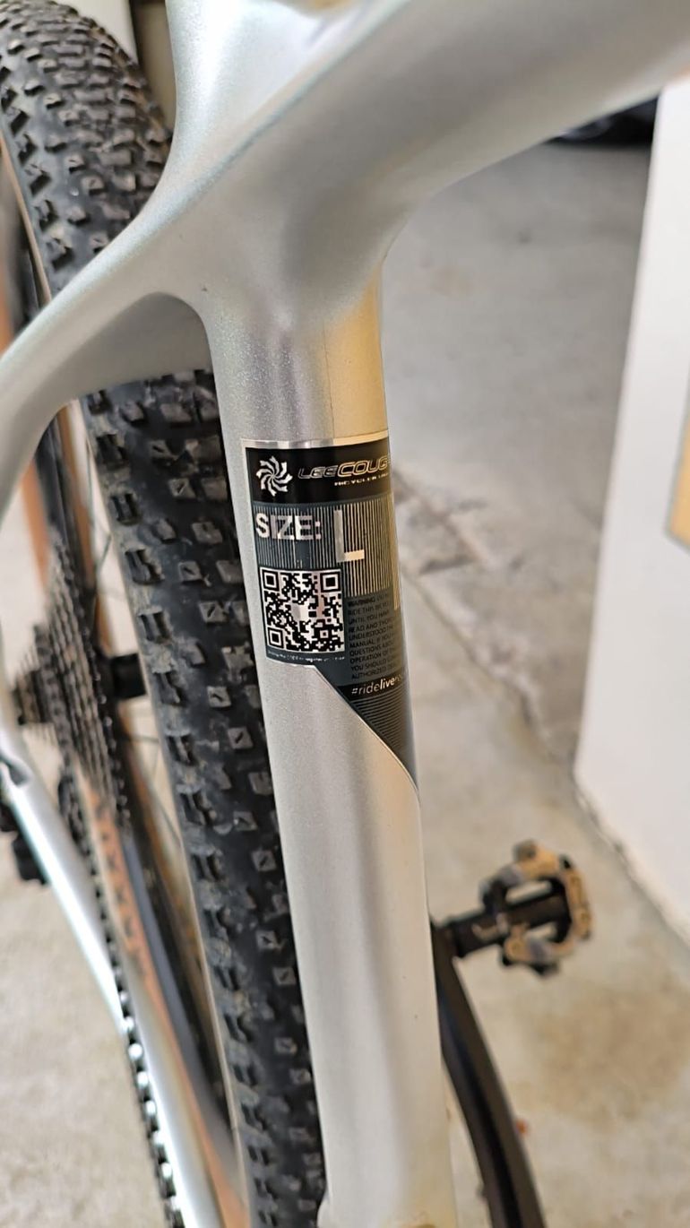 Used Lee Cougan Lee Cougan Rampage 2023 Mountainbike, Light Gray — image 10 of 17
