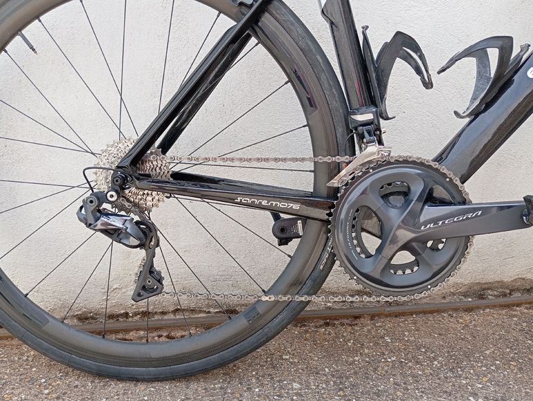 Used Eddy Merckx SanRemo76 — Shimano Ultegra Di2 2020 2020 Road & Gravel, Black — image 3 of 10