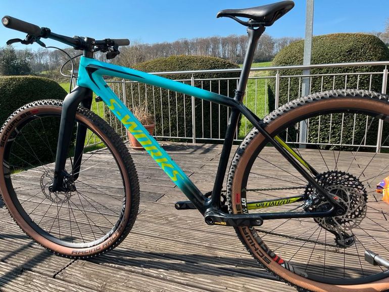 Used Specialized Specialized S-Works Epic HT SRAM XX1 AXS SID 2020 Mountainbike, Orange — image 10 of 20