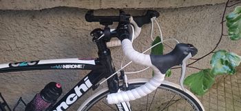 Used Bianchi Via Nirone 7 C2C Alu Hydro Triple Butted 6000 BAT (Bianchi Active Technology) Reparto Corse Ante 2022 2020 Road & Gravel, Schwarz — image 3 of 4