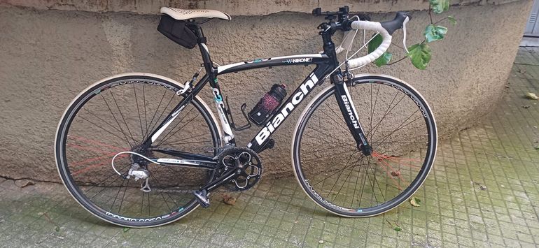Used Bianchi Via Nirone 7 C2C Alu Hydro Triple Butted 6000 BAT (Bianchi Active Technology) Reparto Corse Ante 2022 2020 Road & Gravel, Schwarz — image 1 of 4
