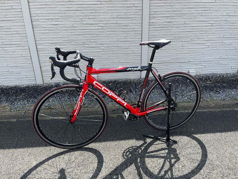 Used Coppi Coppi Custom Shimano 105 2014 Road & Gravel, Red — image 2 of 20