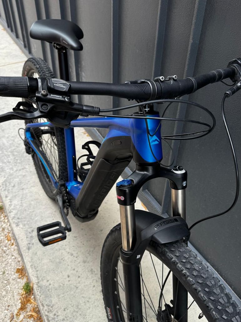 Used Merida eBIG.NINE 400 2023 2023 Mountainbike, Azul — image 11 of 15