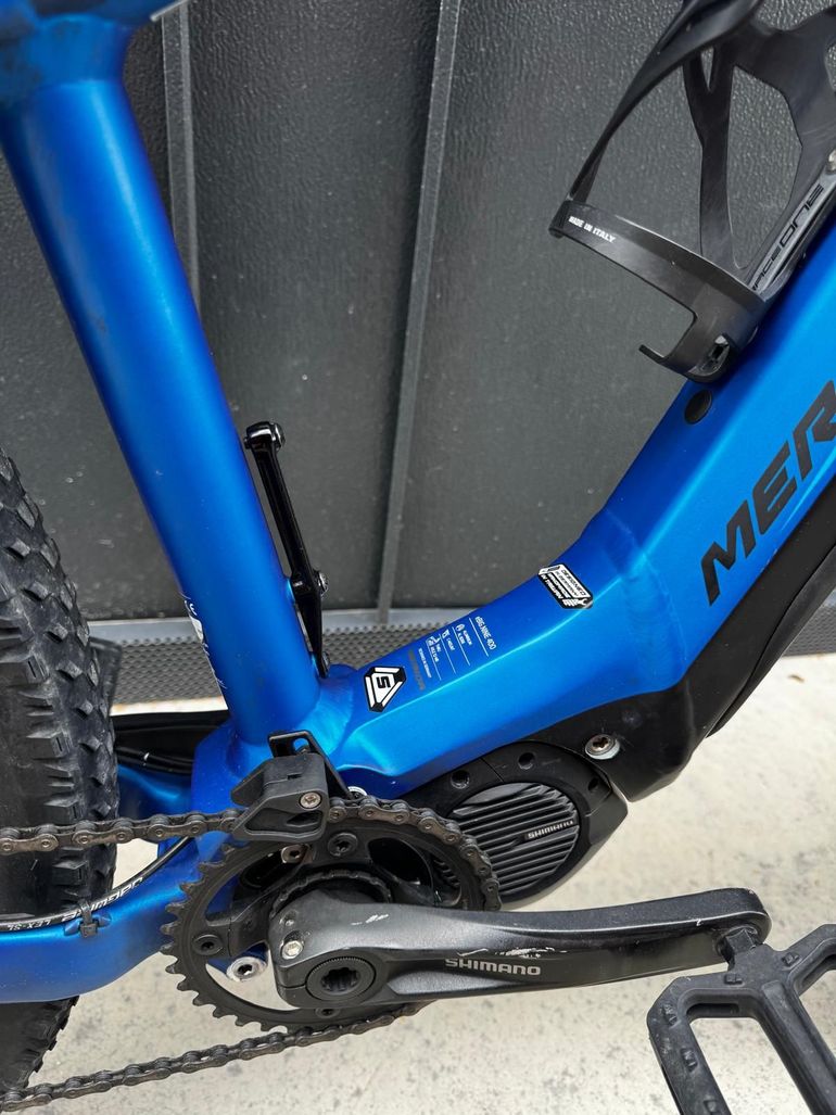 Used Merida eBIG.NINE 400 2023 2023 Mountainbike, Azul — image 13 of 15