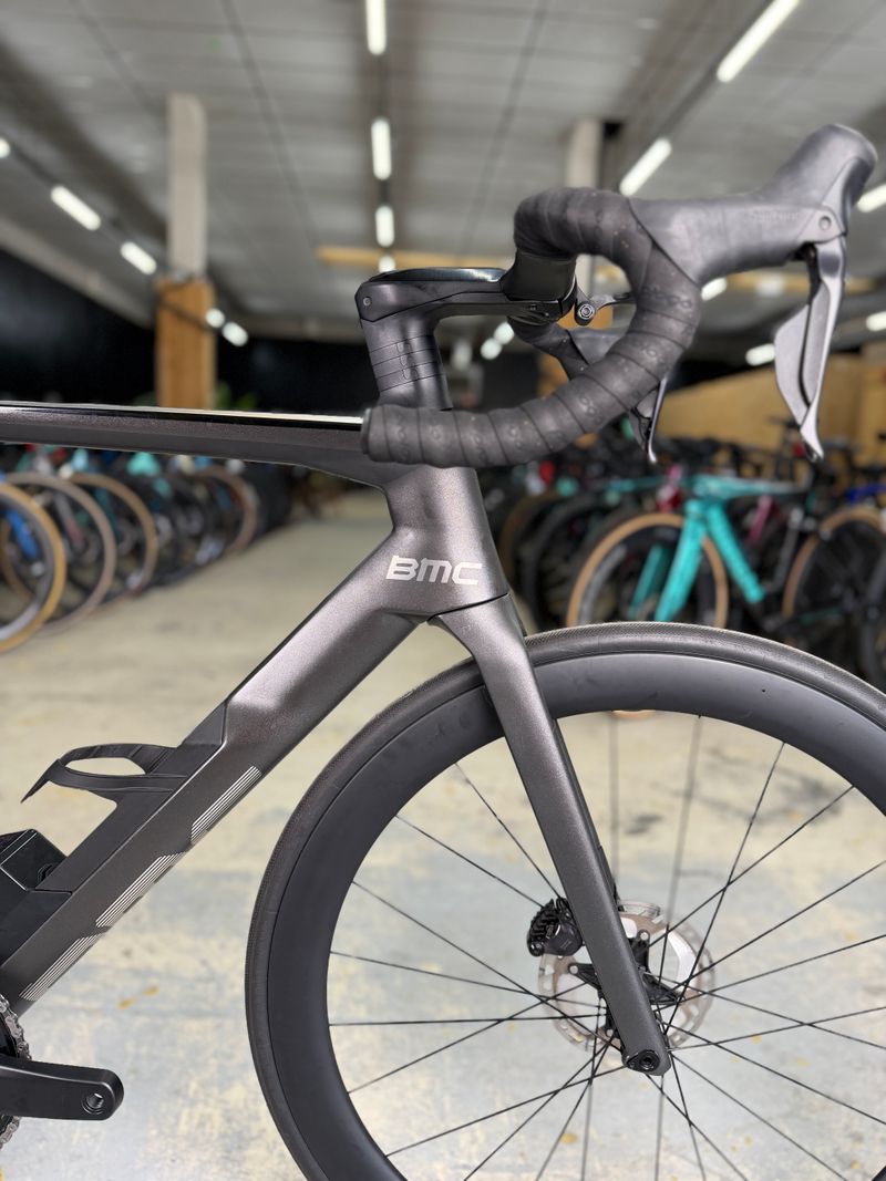 Used BMC Timemachine 01 ROAD TWO 2022 2022 Road & Gravel, Black — image 7 of 24