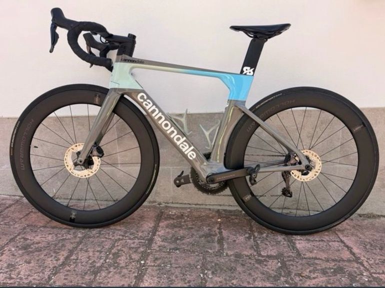 Used Cannondale Systemsix Shimano Ultegra Di2 2024 Road & Gravel, Blu — image 2 of 10