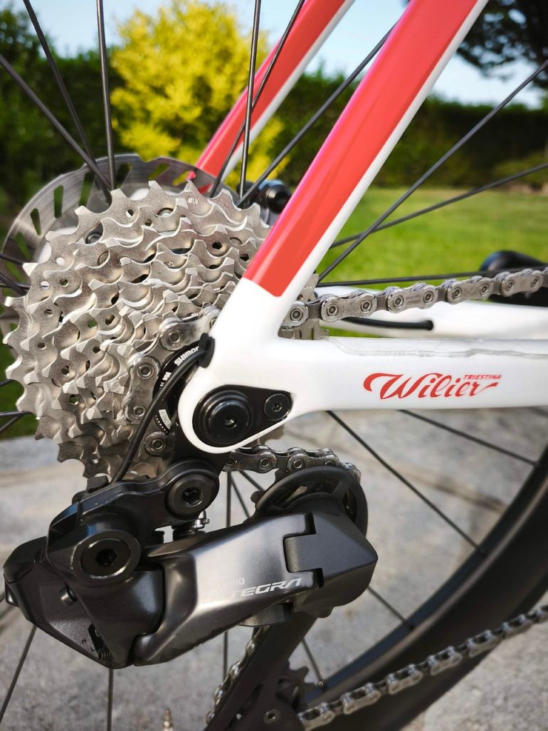 Used Wilier Filante SL SHIMANO ULTEGRA Di2 R8170 2X12S WITH INPEAK POWERCRANK-E SINGLE 2025 2025 Road & Gravel, White — image 3 of 6