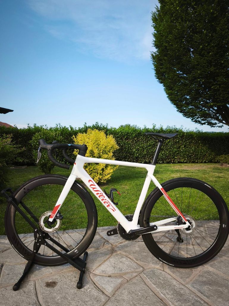Used Wilier Filante SL SHIMANO ULTEGRA Di2 R8170 2X12S WITH INPEAK POWERCRANK-E SINGLE 2025 2025 Road & Gravel, White — image 2 of 6