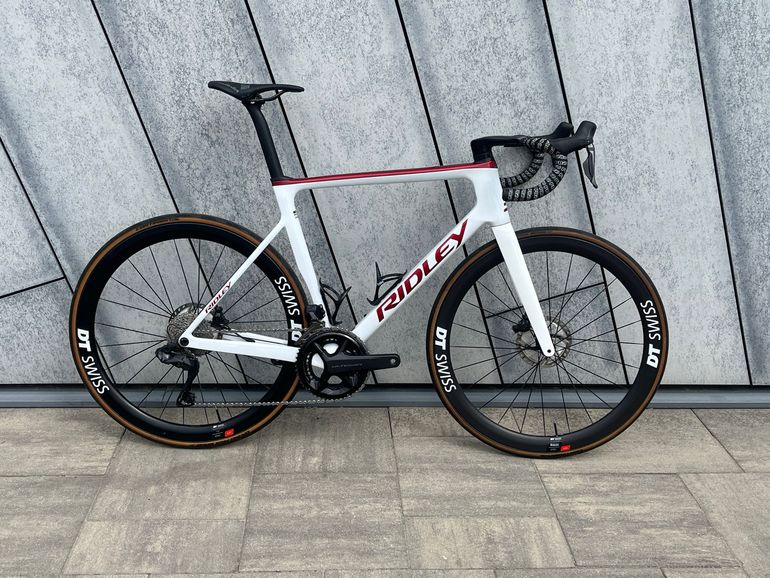 Used Ridley Falcn Shimano Ultegra Di2 2024 Road & Gravel, White — image 1 of 11