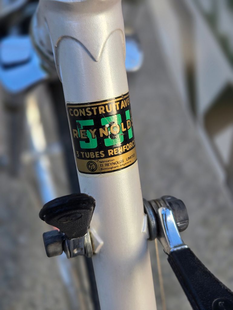Used Peugeot Peugeot PV10 Reynolds 531 Simplex Vintage Rennrad 1982 Road & Gravel, White — image 8 of 12
