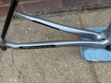 Used Ridley Helium X - Frame/Fork Set 2019 Frameset 2019 Road & Gravel, Light Gray — image 4 of 7