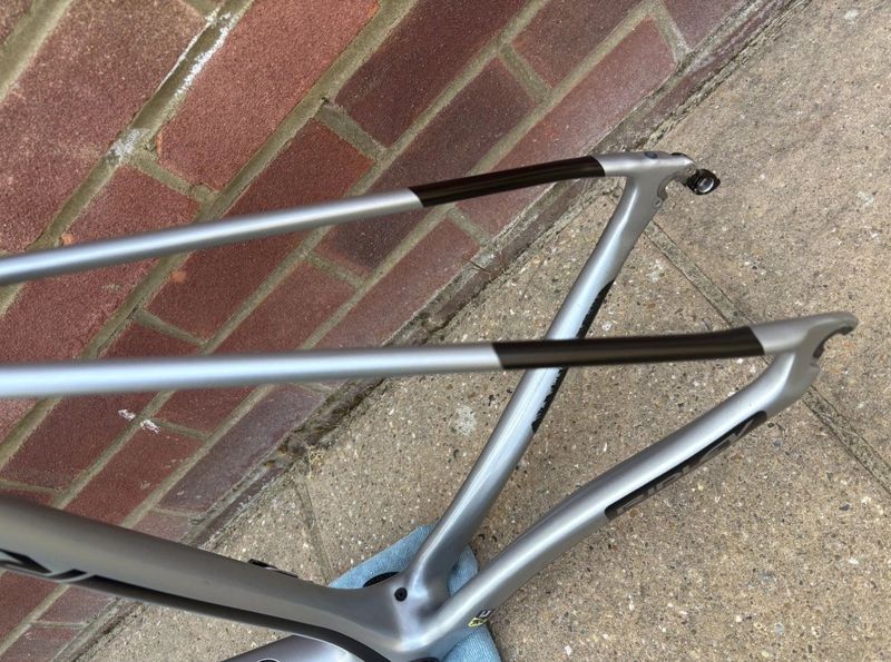 Used Ridley Helium X - Frame/Fork Set 2019 Frameset 2019 Road & Gravel, Light Gray — image 5 of 7