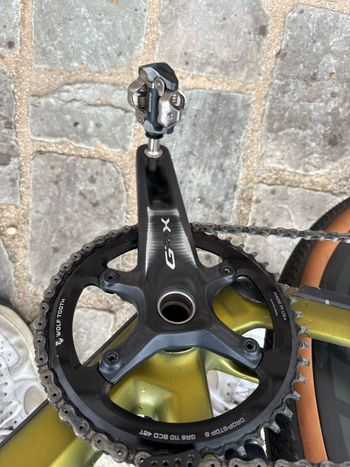 Used Rose BACKROAD GRX RX810 Di2 1X11 2023 2023 Road & Gravel, Green — image 10 of 18