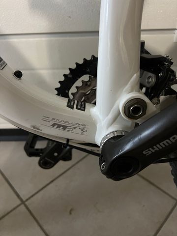 Gebrauchtes Specialized Stumpjumper SRAM X9 2009 Mountainbike, Weiß — Bild 7 von 10
