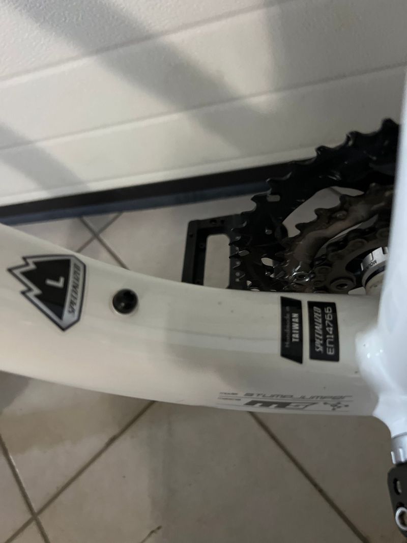 Gebrauchtes Specialized Stumpjumper SRAM X9 2009 Mountainbike, Weiß — Bild 6 von 10