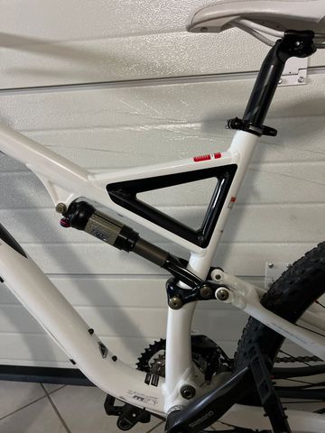 Gebrauchtes Specialized Stumpjumper SRAM X9 2009 Mountainbike, Weiß — Bild 10 von 10