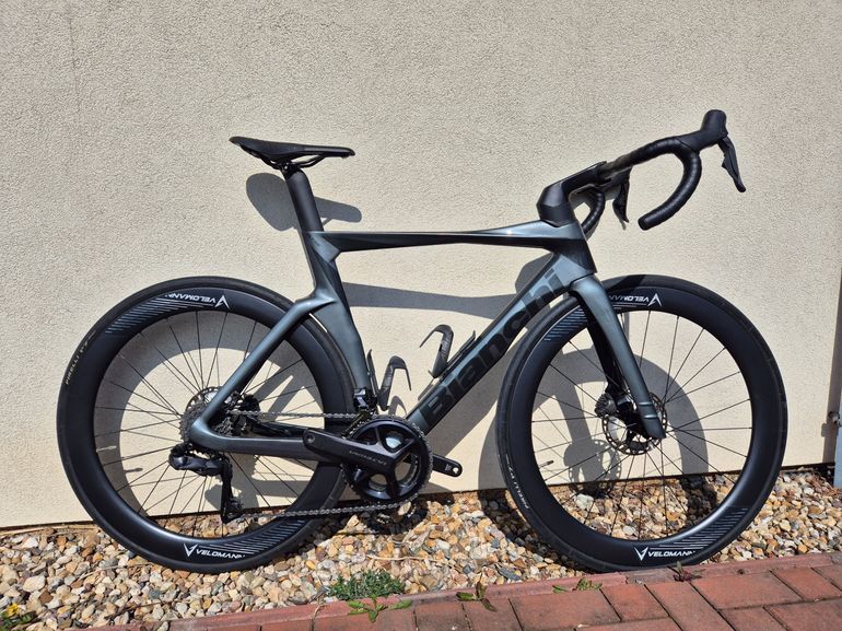Used Bianchi Oltre Comp Ultegra Di2 2023 2023 Road & Gravel, Gris claro — image 4 of 6