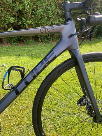 Used CUBE ATTAIN GTC SL 2022 2022 Road & Gravel, Light Gray — image 6 of 13