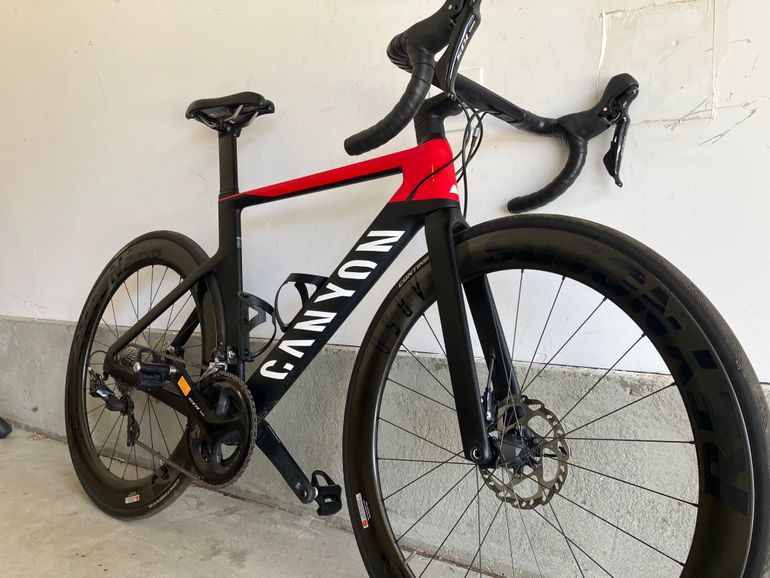 Used Canyon Aeroad CF SL 7 Disc 2022 2022 Road & Gravel, Black — image 10 of 16