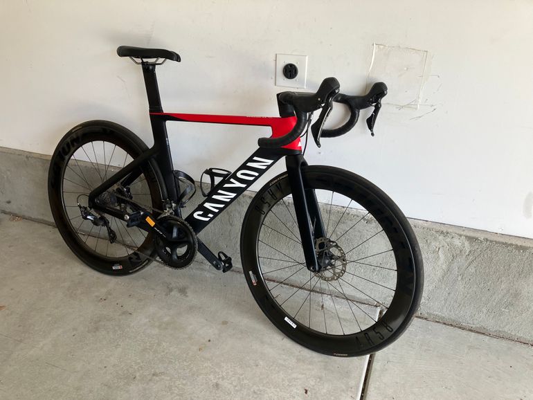 Used Canyon Aeroad CF SL 7 Disc 2022 2022 Road & Gravel, Black — image 9 of 16