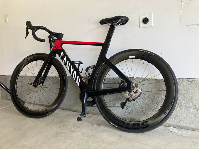 Used Canyon Aeroad CF SL 7 Disc 2022 2022 Road & Gravel, Black — image 4 of 16
