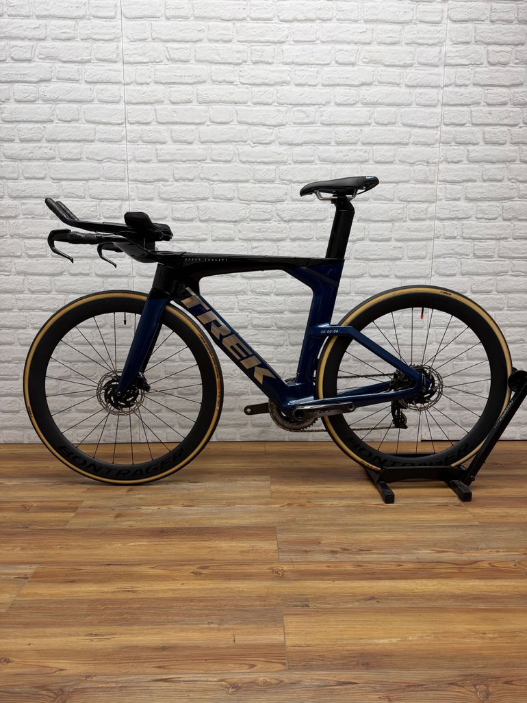 Used Trek Speed Concept SLR 7 AXS 2023 2023 Road & Gravel, Blue — image 4 of 6