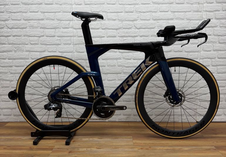 Used Trek Speed Concept SLR 7 AXS 2023 2023 Road & Gravel, Blue — image 1 of 6