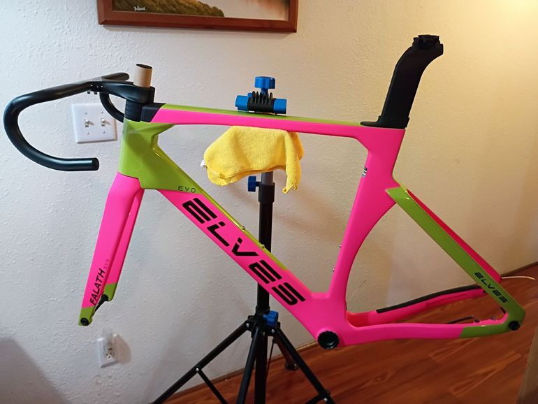Used Elves Falath Frameset 2025 Road & Gravel, Green — image 2 of 10