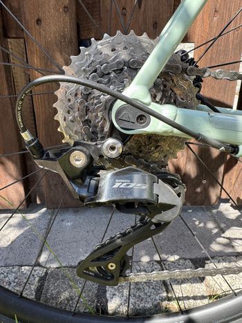 Used Canyon Endurace Shimano 105 2024 Road & Gravel, Verde — image 9 of 9