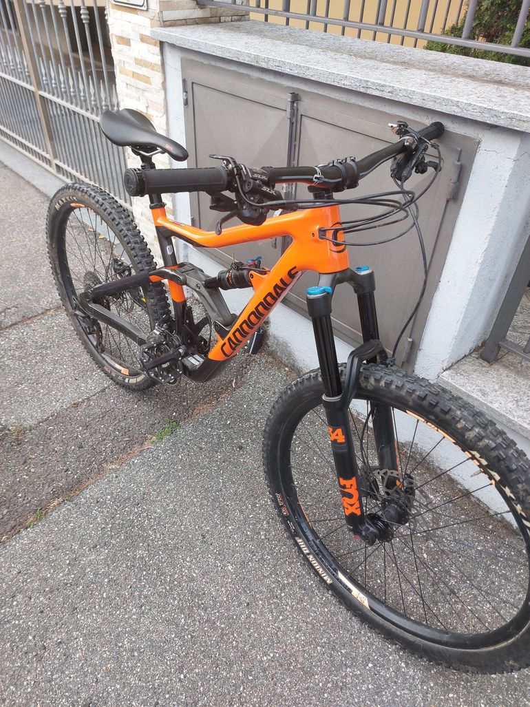 Used Cannondale Trigger 3 2018 2018 Mountainbike, Orange, 27.5 — image 2 of 8
