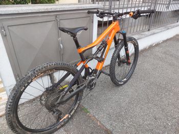 Used Cannondale Trigger 3 2018 2018 Mountainbike, Orange, 27.5 — image 3 of 8