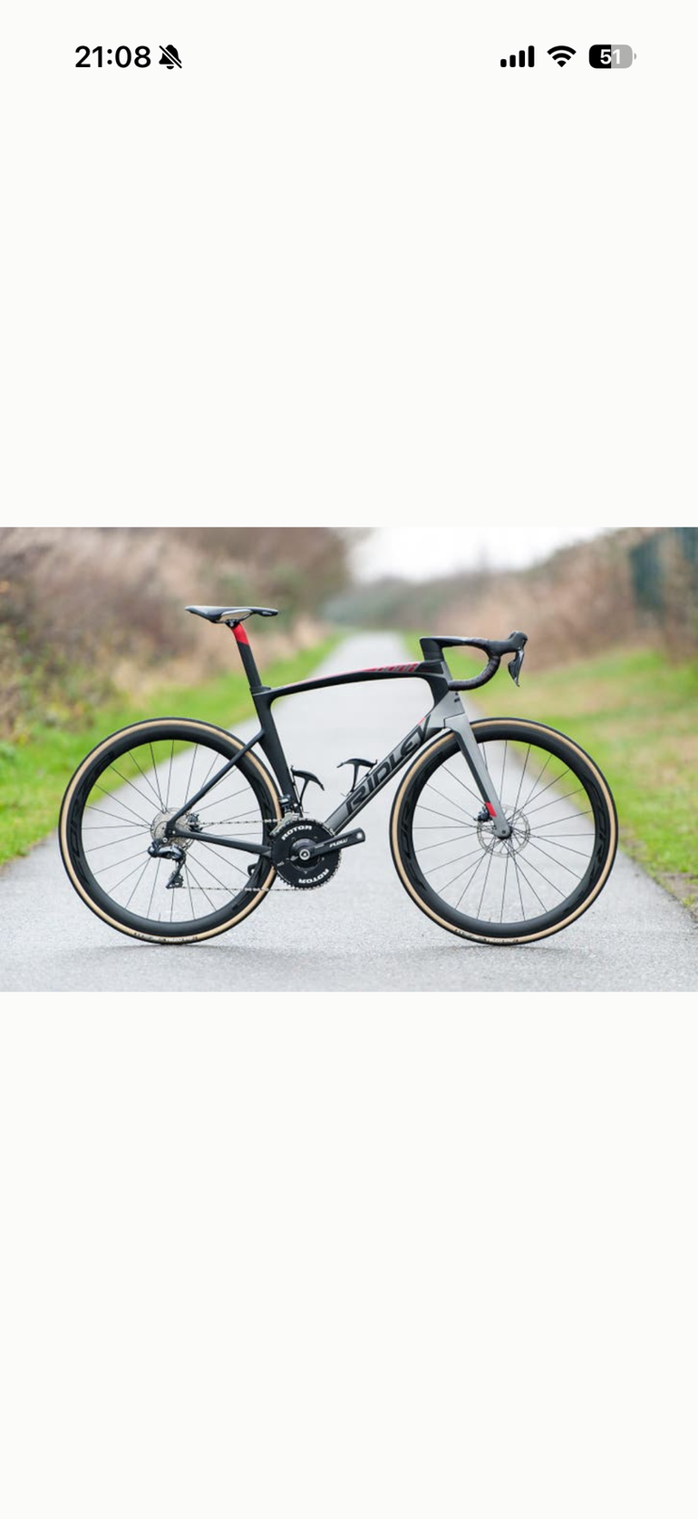 Used Ridley Noah Fast Disc - Shimano Ultegra 2020 2020 Road & Gravel — image 2 of 5