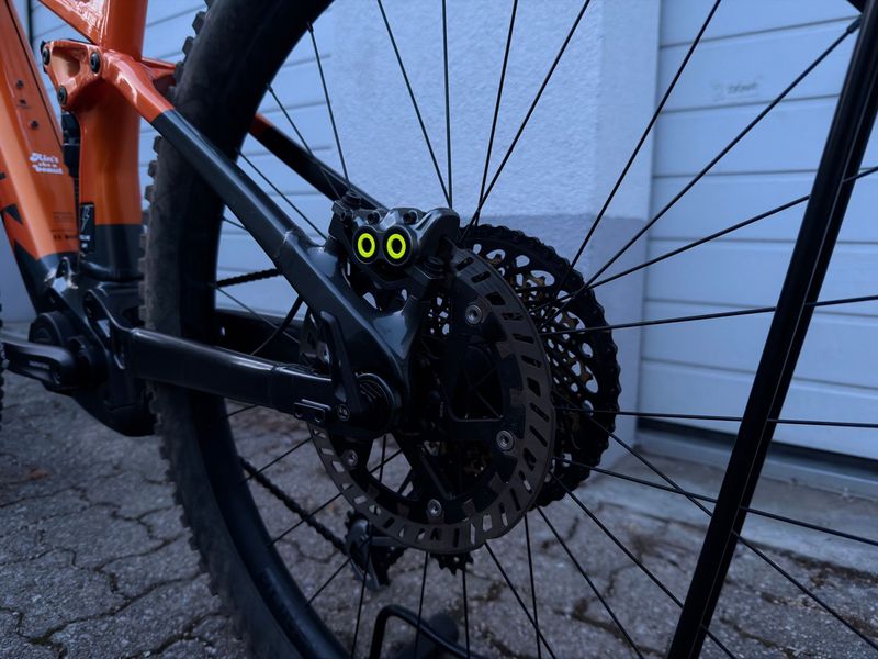 Used Trek Rail 9 2021 2021 Mountainbike, Orange — image 7 of 24