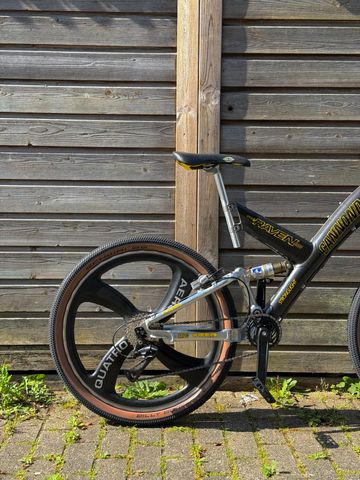 Used Cannondale Custom Shimano Dura Ace Di2 2000 Mountainbike, Black — image 3 of 6
