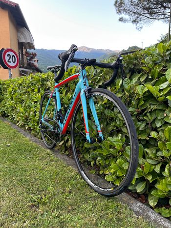 Used Specialized Men's Tarmac SL5 Expert DA 2018 2018 Road & Gravel, Blue — image 4 of 4