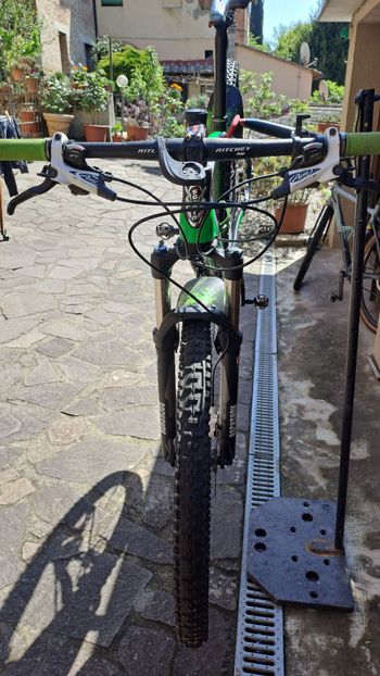 Used SCAPIN SCAPIN Custom Shimano Deore XT 2013 Mountainbike, Green — image 10 of 10