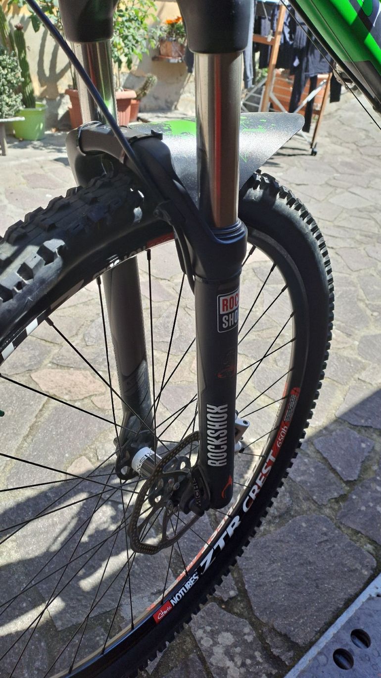 Used SCAPIN SCAPIN Custom Shimano Deore XT 2013 Mountainbike, Green — image 9 of 10