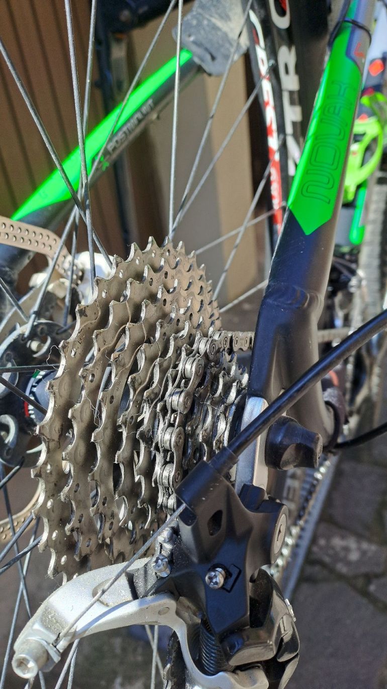 Used SCAPIN SCAPIN Custom Shimano Deore XT 2013 Mountainbike, Green — image 7 of 10