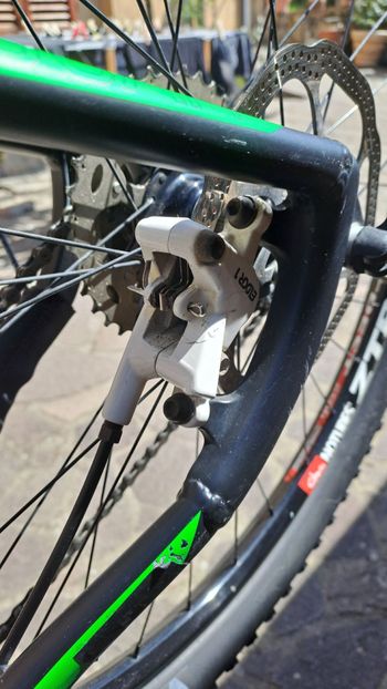Used SCAPIN SCAPIN Custom Shimano Deore XT 2013 Mountainbike, Green — image 6 of 10