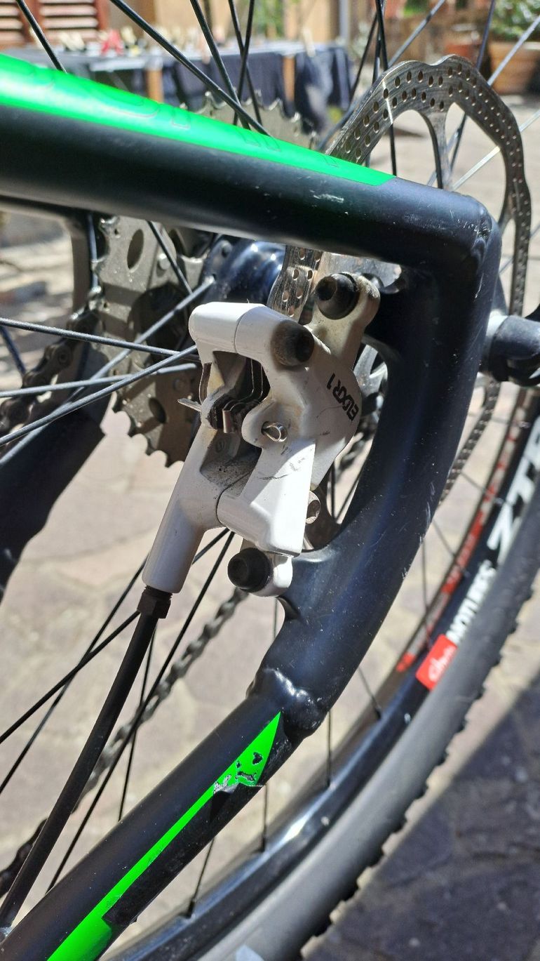 Used SCAPIN SCAPIN Custom Shimano Deore XT 2013 Mountainbike, Green — image 6 of 10