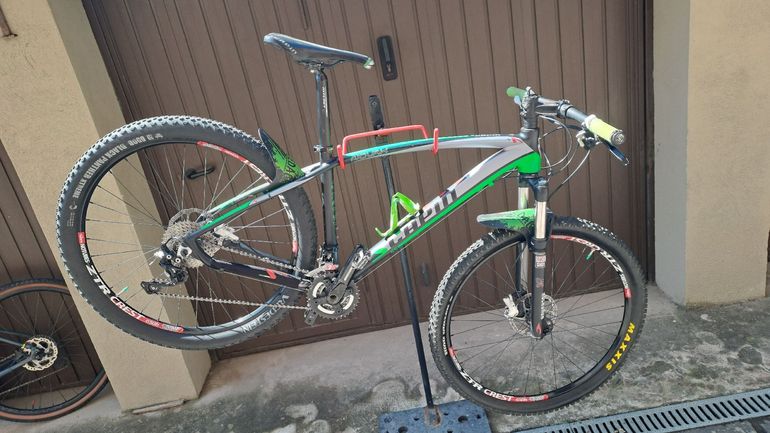 Used SCAPIN SCAPIN Custom Shimano Deore XT 2013 Mountainbike, Green — image 2 of 10
