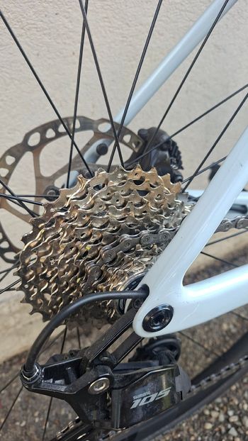 Used Scott Addict 50 2025 2025 Road & Gravel, Hellgrau — image 4 of 12