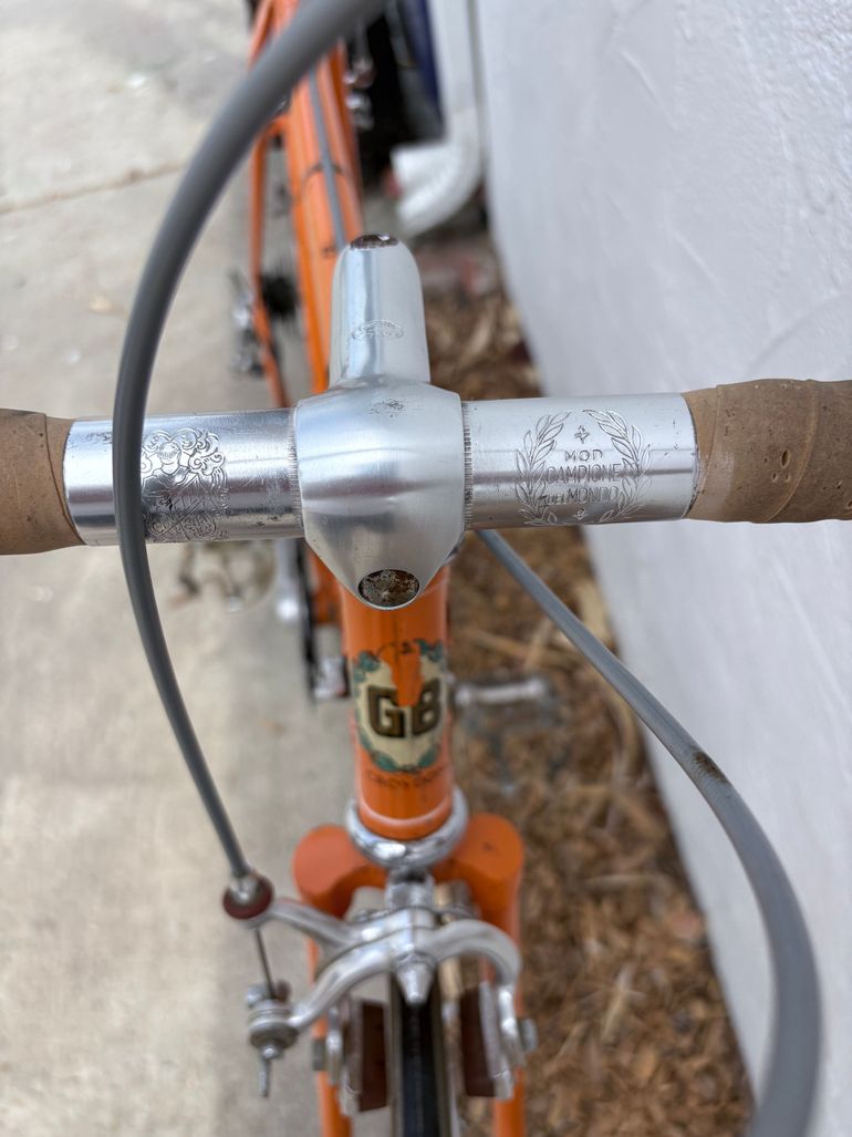 Used Geoffrey Butler Vintage 1970s Touring Bicycle 1970 Road & Gravel, Orange — image 14 of 23