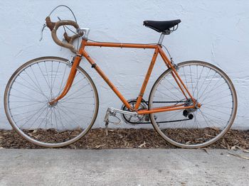 Used Geoffrey Butler Vintage 1970s Touring Bicycle 1970 Road & Gravel, Orange — image 2 of 23