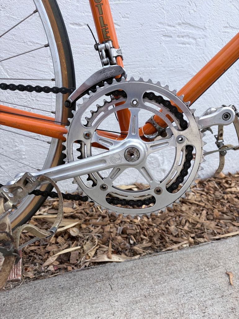 Used Geoffrey Butler Vintage 1970s Touring Bicycle 1970 Road & Gravel, Orange — image 7 of 23