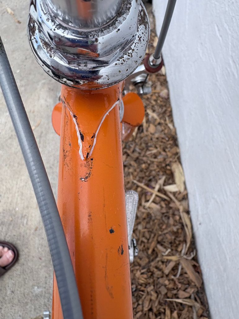 Used Geoffrey Butler Vintage 1970s Touring Bicycle 1970 Road & Gravel, Orange — image 20 of 23